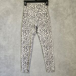 OFFLINE By Aerie Goals High‎ Rise 7/8 Legging Cheetah Print Size Small Excellent